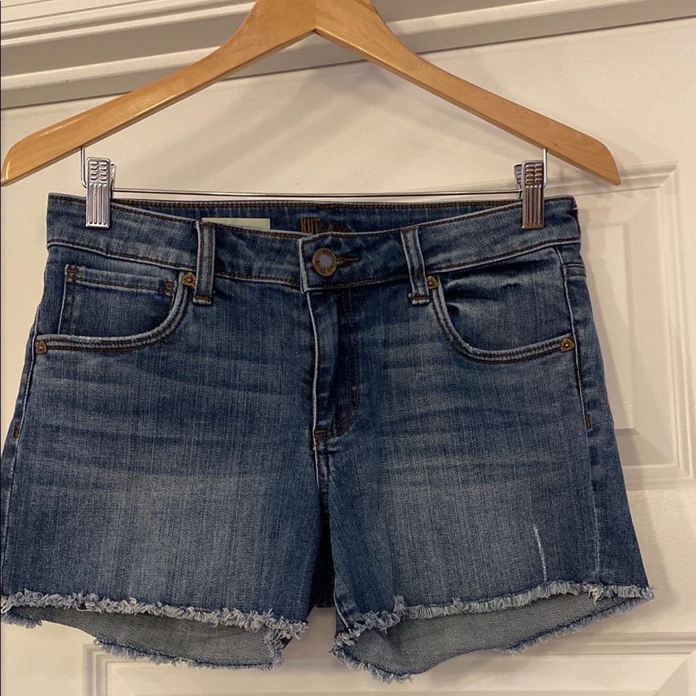 KUT from the Kloth Gidget Denim Frey Shorts
